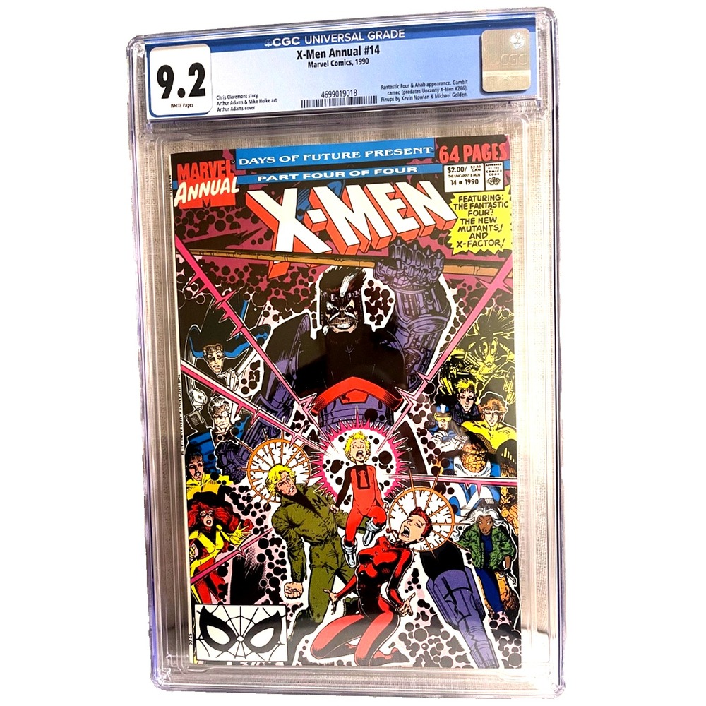 X-MEN ANNUAL 14 1990 CGC 9.2 1st Gambit Appearance Marvel Comics Arthur Adams